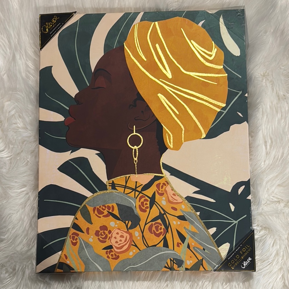 Oliver Gal Vibrant Portrait Art
